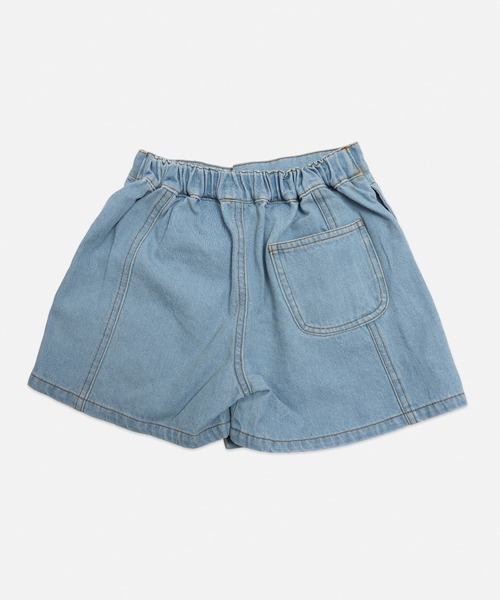 chil2（チルツー）の「デニムスカートパンツ（デニムスカート・キッズ・グレー/ブルー/ブラック/サックスブルー・120cm/130cm/140cm）」の21枚目の写真