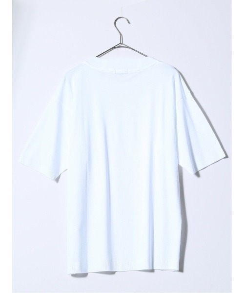 TAKA-Q(タカキュー)の「【ストレッチ】スーティスト リブスタート クルーネック 半袖 Tシャツ(Tシャツ/カットソー・メンズ・ホワイト/ライトグレー/ブラック・MEDIUM/LARGE/X-LARGE)」の4枚目の写真