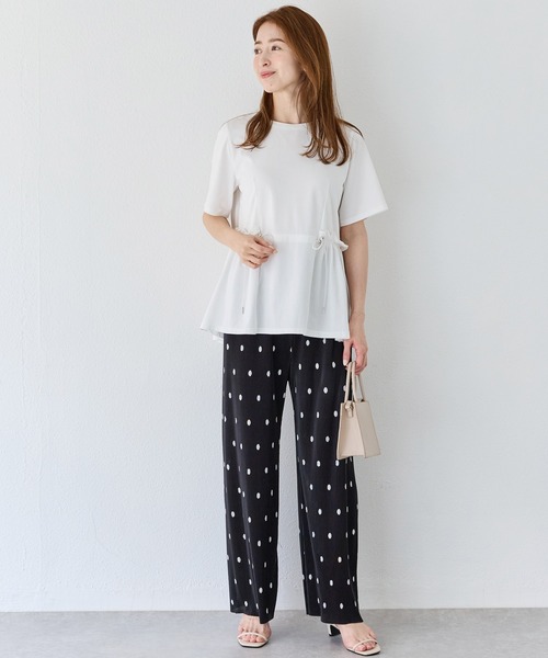 INCEDE(インシード)の「総柄プリーツパンツ(その他パンツ・レディース・ブラック/ブラック系その他・M/L)」の22枚目の写真