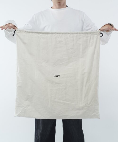 Lui's（ルイス）の「オリジナルカウレザーハンドルバック（トートバッグ・メンズ・ブラック・FREE）」の10枚目の写真