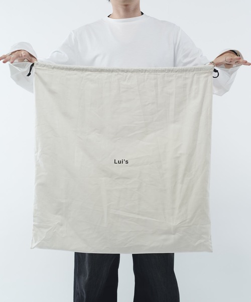 Lui's（ルイス）の「オリジナルカウレザーハンドルバック（トートバッグ・メンズ・ブラック・FREE）」の6枚目の写真