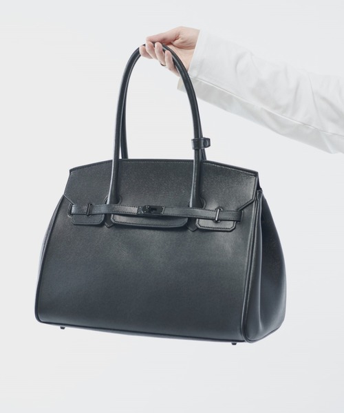 Lui's（ルイス）の「オリジナルカウレザーハンドルバック（トートバッグ・メンズ・ブラック・FREE）」の11枚目の写真