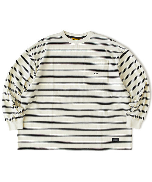 FAT(エフエイティー)の「GIGANDER(Tシャツ/カットソー・メンズ・グレー/ホワイト/ブラック・JUMBO(XXL)/FAT(XL)/SKINNY(L)/TITCH(M))」の1枚目の写真