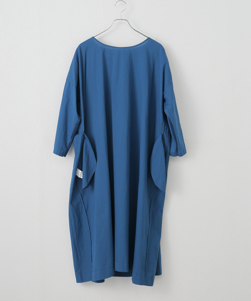 soil（ソイル）の「【SOIL/ソイル】 60s CAMBRIC PLAIN ワンピース（ワンピース・レディース・ブラック/ブルー・FREE）」の7枚目の写真