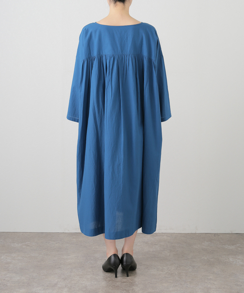 soil（ソイル）の「【SOIL/ソイル】 60s CAMBRIC PLAIN ワンピース（ワンピース・レディース・ブラック/ブルー・FREE）」の14枚目の写真
