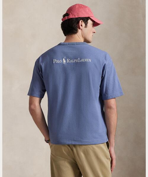 リラックス フィット ロゴ ジャージー Tシャツ（Tシャツ