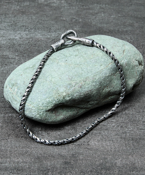 ツイスト チェーン ブレスレット アンクレット シルバー silver 925 シルバー925 ツイストチェーン アンクレット 風〜 ツイスト シルバー