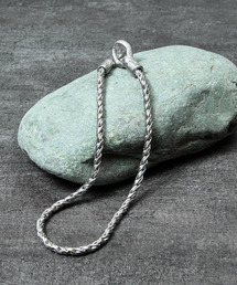GILD（ギルド）の「GILD ギルド / Twist double chain atypical hook anklet シルバー925ツイストダブルチェーンエイティピカルフックアンクレット / G251-AN02（アンクレット）」