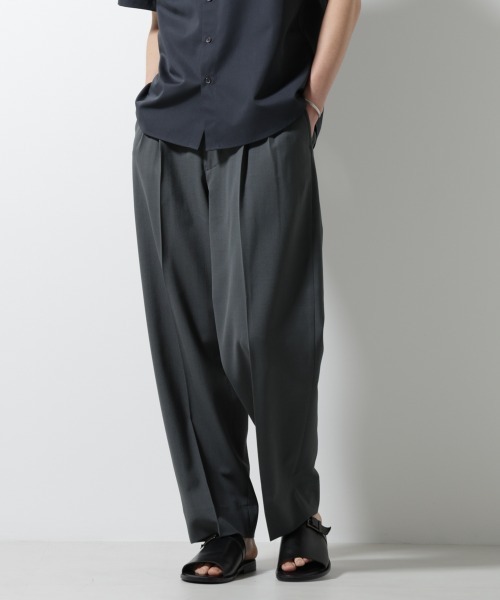 セール】ハイツイスト2タックスラックス（スラックス）｜NANO universe