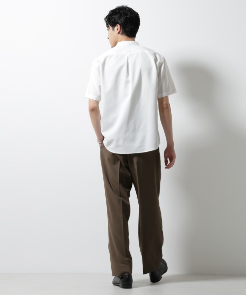 NANO universe（ナノユニバース）の「ハイツイスト2タックスラックス（スラックス・メンズ・ブラック/ブラウン/グレー・S/M/L/XL）」の10枚目の写真