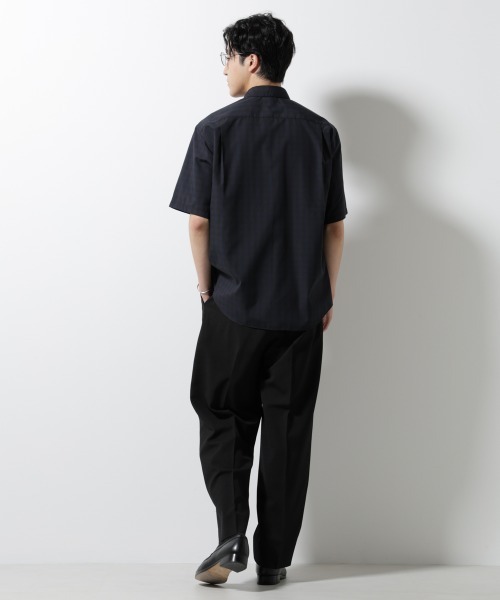 NANO universe（ナノユニバース）の「ハイツイスト2タックスラックス（スラックス・メンズ・ブラック/ブラウン/グレー・S/M/L/XL）」の16枚目の写真