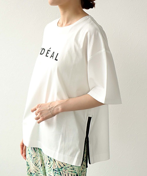jnhearts ロゴT ホワイト38 ロゴTシャツ(M ホワイト): トップス｜Right-on公式オンライン