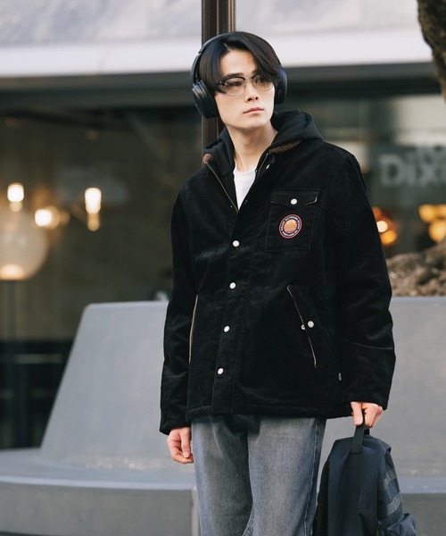 セール】POLeR/ポーラー CORDUROY BOA JACKET ボアジャケット