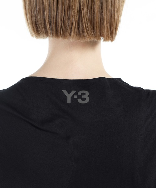 Y-3(ワイスリー)の「Y-3 RUNNING TEE(Tシャツ/カットソー・レディース・ブラック・SMALL/MEDIUM/X-SMALL/XX-SMALL)」の4枚目の写真