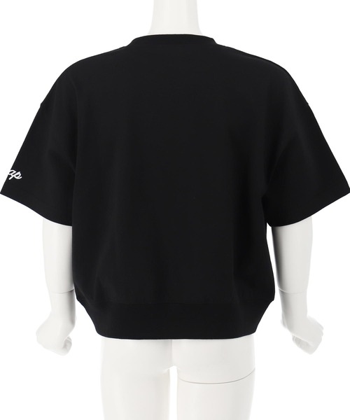 ANAP kids(アナップキッズ)の「カレッジ フラワー スプレー クロップド Tシャツ 【ジュニアお揃い】(Tシャツ/カットソー・キッズ・ライトイエロー/ライトグレー/ブラック・110cm/120cm/130cm)」の18枚目の写真