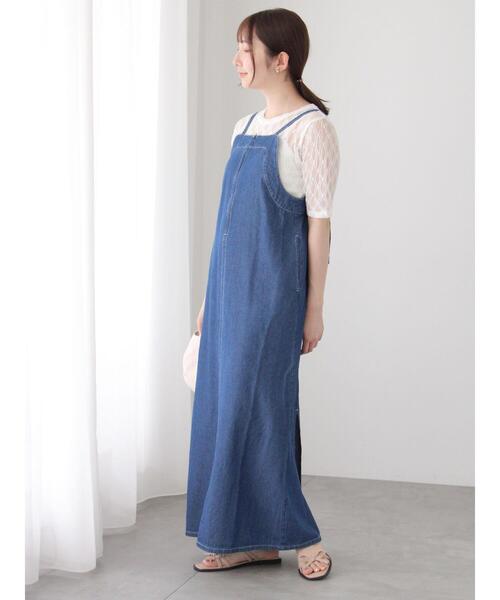 Te chichi TERRASSE（テチチテラス）の「半袖レーストップス（その他トップス・レディース・オフホワイト/ブラック・F）」の3枚目の写真