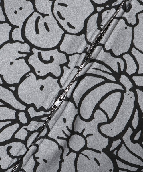 Chris Pyrate(クリスパイレート )の「CHRIS PYRATE FLORAL All ZIP HOODIE(パーカー・メンズ・グレー系その他・XS/S/M/L)」の6枚目の写真