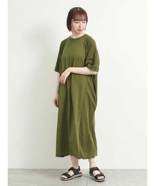 SM2（エスエムツー）の「ワッフル切替ワンピース（ワンピース・レディース・クリーム/ブラック/カーキ・F）」の22枚目の写真