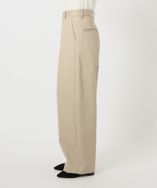 journal standard L'essage（ジャーナルスタンダードレサージュ）の「《追加2》CP タックチノパンツ（チノパンツ・レディース・ブラック/ベージュ・40/38/36/34）」の22枚目の写真