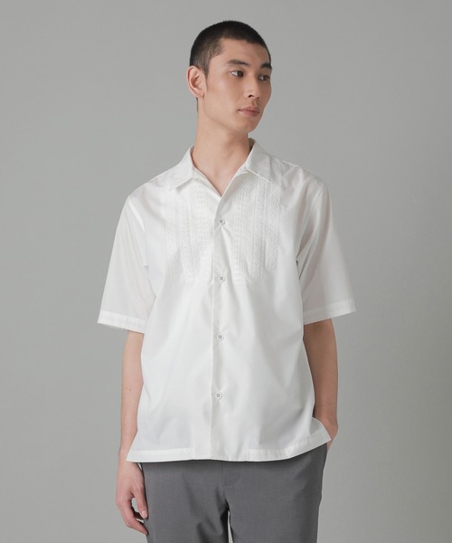 ラダーレース刺繍 / シャツ（シャツ/ブラウス）｜ZUCCa（ズッカ