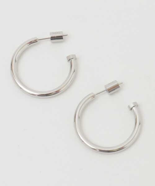 Tiara(ティアラ)の「【SOAC/ソーク】Hoop Pierce(S)(ピアス(両耳用)・レディース・ゴールド/シルバー・FREE)」の1枚目の写真