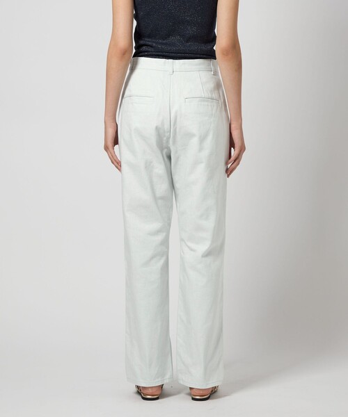 Steven Alan コットン デニム ストレート パンツ　L Steven Alan＞コットン デニム ストレート パンツ