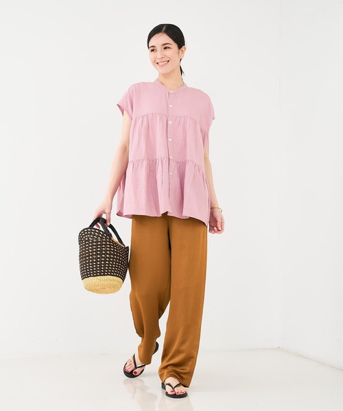 collex（コレックス）の「ニャリガバスケット ニケチェック S（かごバッグ・レディース・ブラック系その他・S）」の3枚目の写真