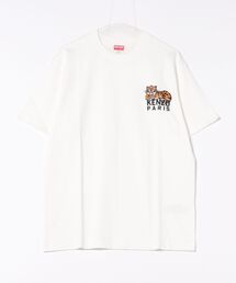KENZO★Kenzo x Futura 2000' ロング スリーブ コットン Tシャツ Kenzo x Futura 2000' ルーズ ロング スリーブ コットン Tシャツ