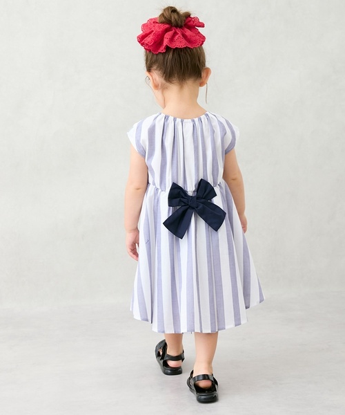 petit main（プティマイン）の「【リンク】アソートフレアワンピース(キッズ)（ワンピース・キッズ・ブラック/レッド/ブルー・90cm/80ｃｍ/120cm/130cm/100cm/110cm）」の5枚目の写真