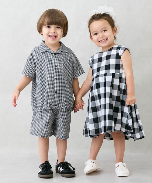 petit main（プティマイン）の「【リンク】アソートフレアワンピース(キッズ)（ワンピース・キッズ・ブラック/レッド/ブルー・90cm/80ｃｍ/120cm/130cm/100cm/110cm）」の11枚目の写真