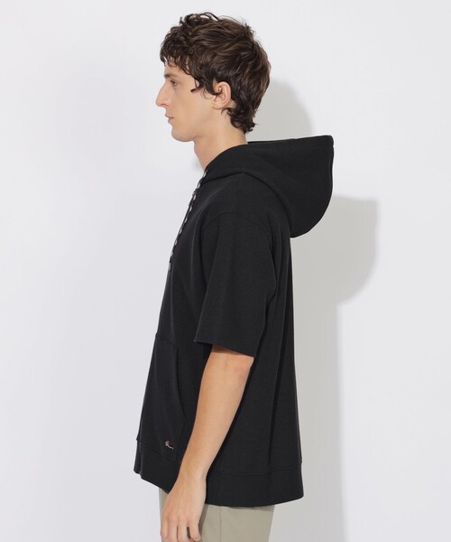 CB CRESTBRIDGE（シービークレストブリッジ）の「ヘッジホッグハーフスリーブフーディー（パーカー・レディース・オフホワイト/ブラック・1/3/2）」の15枚目の写真