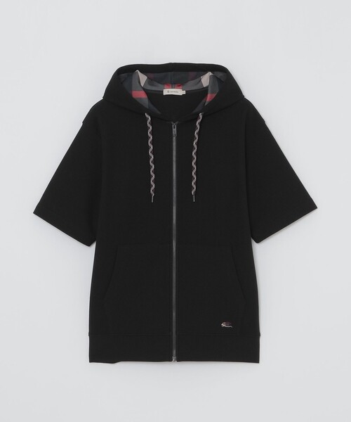 CB CRESTBRIDGE（シービークレストブリッジ）の「ヘッジホッグハーフスリーブフーディー（パーカー・レディース・オフホワイト/ブラック・1/3/2）」の19枚目の写真