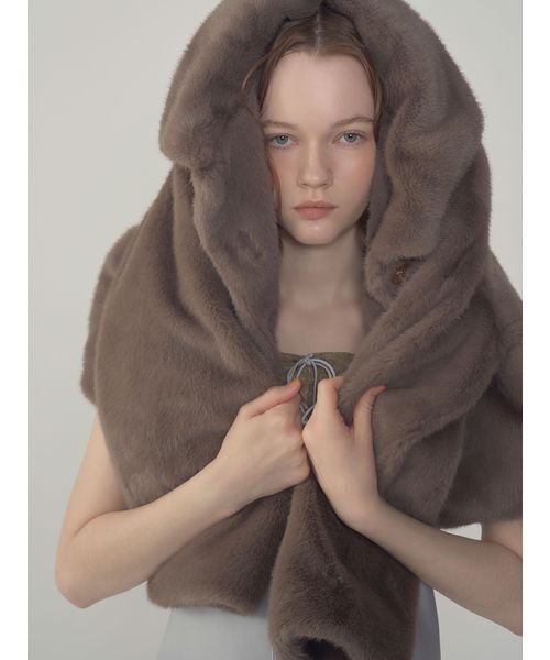 セール】バリエファーショートコート（ブルゾン）｜LILY BROWN（リリー