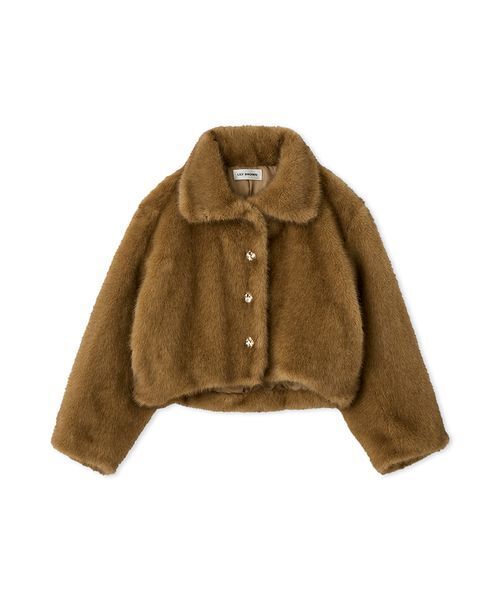 バリエファーショートコート（ブルゾン）｜LILY BROWN（リリーブラウン
