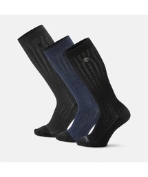 Timberland（ティンバーランド）の「3パック ソリッド ニーハイ ソックス メンズ（ソックス/靴下）」