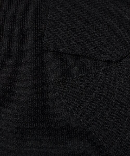 RIVE DROITE（リヴドロワ）の「【季節の変わり目に/接触冷感】ショートニットジャケット（テーラードジャケット・レディース・ブラック/ブラウン・FREE）」の21枚目の写真