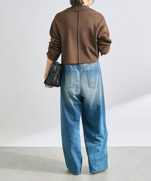 セール】【季節の変わり目に/接触冷感】ショートニットジャケット