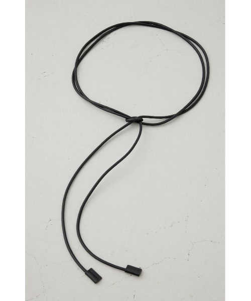 crie conforto（クリーコンフォルト）の「ロングコードベルト（ベルト・レディース・ブラック/ブラウン・FREE）」の2枚目の写真