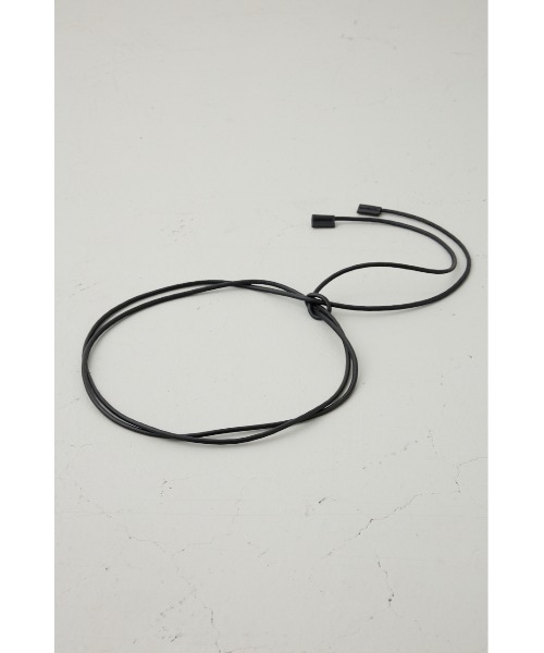 crie conforto（クリーコンフォルト）の「ロングコードベルト（ベルト・レディース・ブラック/ブラウン・FREE）」の5枚目の写真