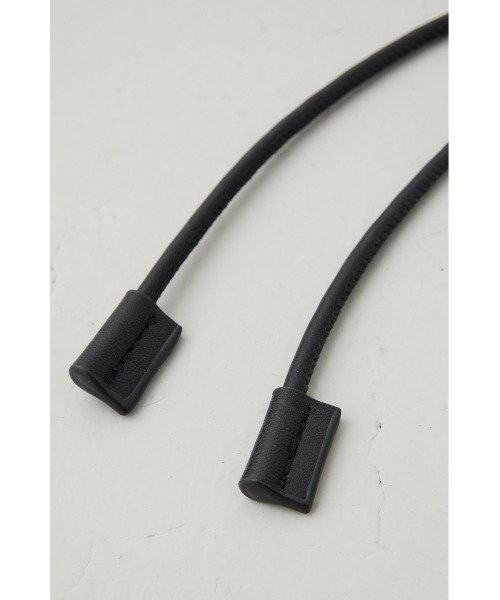 crie conforto（クリーコンフォルト）の「ロングコードベルト（ベルト・レディース・ブラック/ブラウン・FREE）」の6枚目の写真