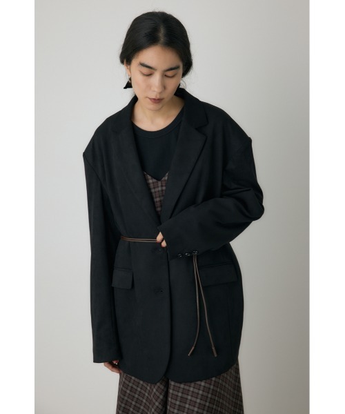 crie conforto（クリーコンフォルト）の「ロングコードベルト（ベルト・レディース・ブラック/ブラウン・FREE）」の8枚目の写真