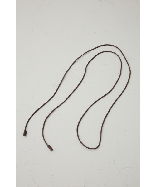 crie conforto（クリーコンフォルト）の「ロングコードベルト（ベルト・レディース・ブラック/ブラウン・FREE）」の12枚目の写真