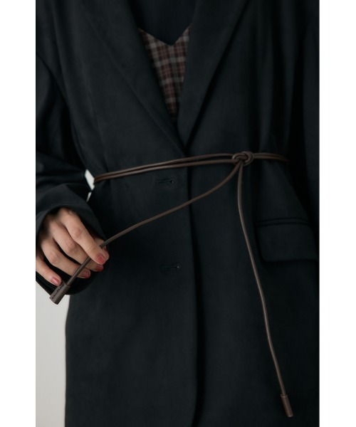 crie conforto（クリーコンフォルト）の「ロングコードベルト（ベルト・レディース・ブラック/ブラウン・FREE）」の14枚目の写真