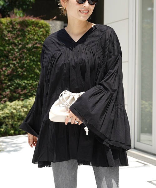 【新品・紙タグ付】ドゥーズィエムクラスのgracefullyブラウス 新品・紙タグ付】ドゥーズィエムクラスのgracefullyブラウス