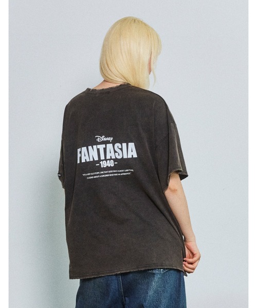 Little sunny bite(リトルサニーバイト)の「【8】【it】【little sunny bite Disney collection】 fantasia mickey mouse big tee(Tシャツ/カットソー・レディース・ホワイト・SMALL/MEDIUM)」の14枚目の写真