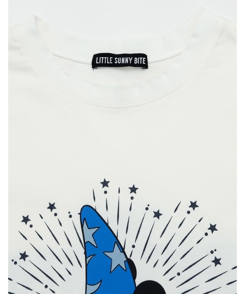 Little sunny bite(リトルサニーバイト)の「【8】【it】【little sunny bite Disney collection】 fantasia mickey mouse big tee(Tシャツ/カットソー・レディース・ホワイト・SMALL/MEDIUM)」の4枚目の写真