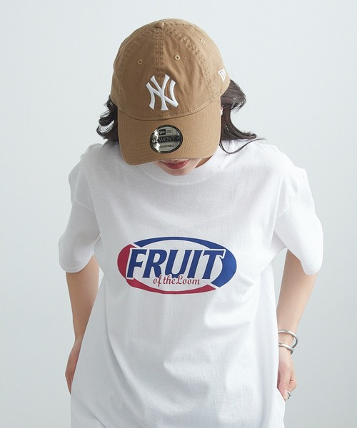 FRUIT OF THE LOOM(フルーツオブザルーム)の「【FRUIT OF THE LOOM】FTL Print T-shirt(Tシャツ/カットソー・メンズ・ブラック/グレー/ホワイト・XL/L/M)」の1枚目の写真