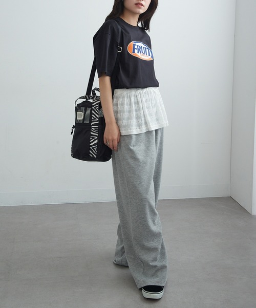 FRUIT OF THE LOOM(フルーツオブザルーム)の「【FRUIT OF THE LOOM】FTL Print T-shirt(Tシャツ/カットソー・メンズ・ブラック/グレー/ホワイト・XL/L/M)」の16枚目の写真