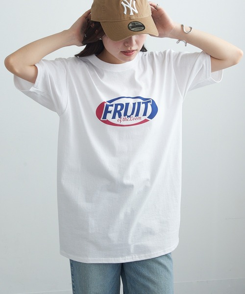 FRUIT OF THE LOOM(フルーツオブザルーム)の「【FRUIT OF THE LOOM】FTL Print T-shirt(Tシャツ/カットソー・メンズ・ブラック/グレー/ホワイト・XL/L/M)」の10枚目の写真