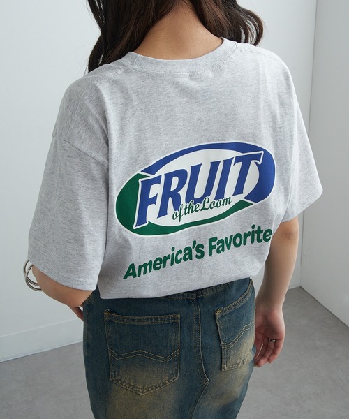 FRUIT OF THE LOOM(フルーツオブザルーム)の「【FRUIT OF THE LOOM】FTL Print T-shirt(Tシャツ/カットソー・メンズ・ブラック/グレー/ホワイト・XL/L/M)」の20枚目の写真